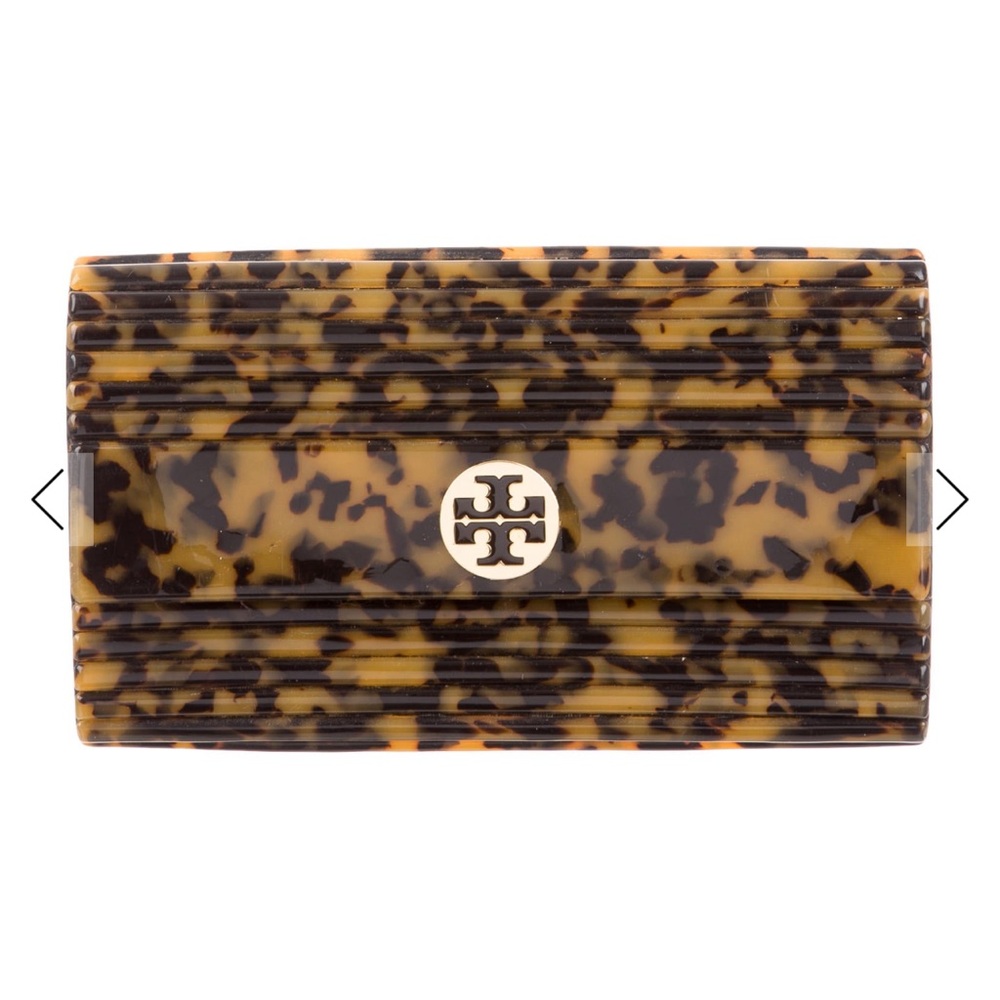 Tory Burch Tortoise Clutch